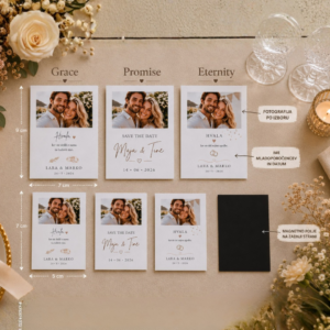 Personalizirani Save the Date magnetki za poroko
