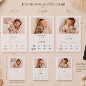 Personalizirani magnetki za krst