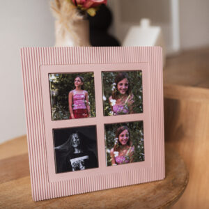 Komplet LINEA – okvir + 4 personalizirani foto magnetki